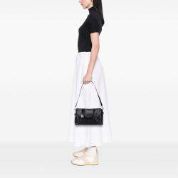 Pre Owned Chanel Black CC Caviar Boston Bag