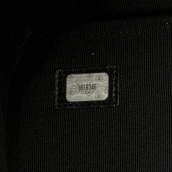 Pre Owned Chanel Black CC Caviar Boston Bag