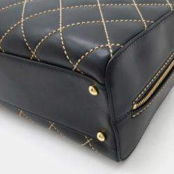 Pre Owned Chanel Others Black Handbags