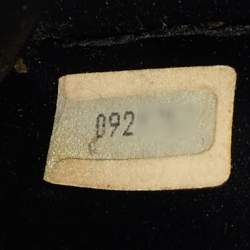 Pre Owned Chanel Black Quilted Satin Vintage Flap Bag