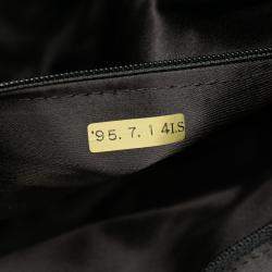 Pre Owned Chanel Brown CC Lambskin Chain Tote