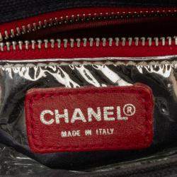 Pre Owned Chanel Multicolor Multicolor Canvas and Leather No.5 Flap
