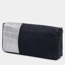 Pre Owned Chanel Multicolor Multicolor Canvas and Leather No.5 Flap