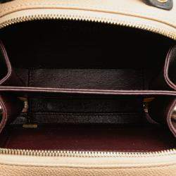 Pre Owned Chanel Small Caviar CC Filigree Vanity Case