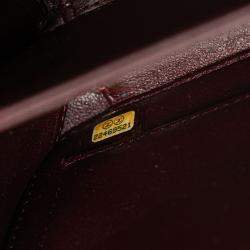 Pre Owned Chanel Small Caviar CC Filigree Vanity Case