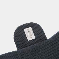 Pre Owned Chanel Black Jumbo Classic Jersey Single Flap