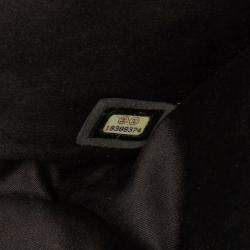 Pre Owned Chanel Black Medium Quilted Lambskin Citizen Flap