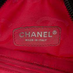 Pre Owned Chanel Black Lambskin Cambon Ligne Crossbody