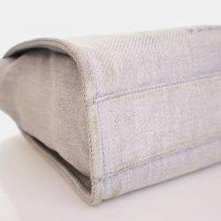 Pre Owned Chanel Small Mixed Fibers Deauville Tote