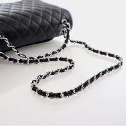 Pre Owned Chanel Maxi Caviar Classic Double Flap Bag