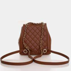 Pre Owned Chanel Mini Calfskin Duma Backpack