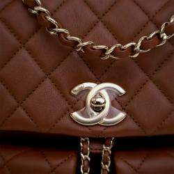 Pre Owned Chanel Mini Calfskin Duma Backpack