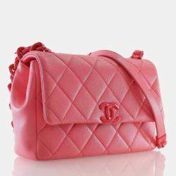 Pre Owned Chanel Medium Caviar My Everything Flap bag