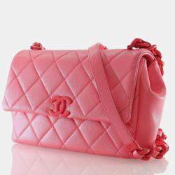 Pre Owned Chanel Medium Caviar My Everything Flap bag