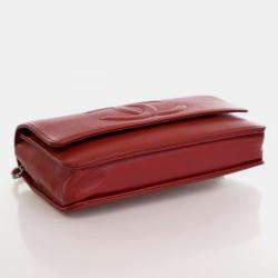 Pre Owned Chanel Caviar Timeless Wallet On Chain (WOC)