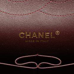 Pre Owned Chanel Black Jumbo Classic Lambskin Double Flap