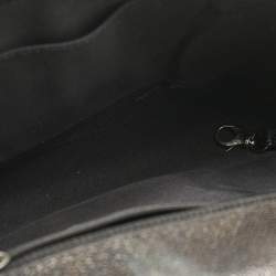 Pre Owned Chanel Black Quilted Caviar Leather Large Boy Flap Bag
