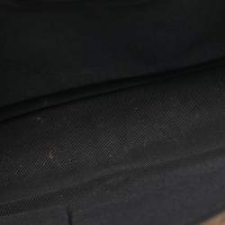 Pre Owned Chanel Beige Double Stitch Quilted Leather Large Boy Flap Bag