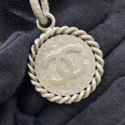 Pre Owned Chanel Medallion Tote Black Caviar Leather
