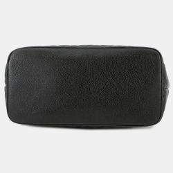 Pre Owned Chanel Medallion Tote Black Caviar Leather