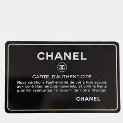 Pre Owned Chanel Paris-Biarritz Tote Bag Black Leather Canvas Size Mm