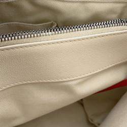 مملوكة مسبقًا حقيبة شانيل ماتيلسيه بحمالتين جلد أحمر