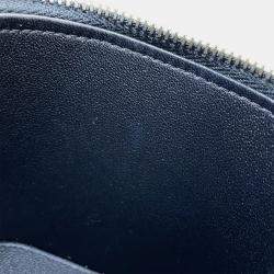 Pre Owned Chanel Matelasse Chain Vanity Black Lambskin
