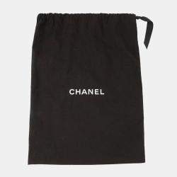 Pre Owned Chanel Matelasse Chain Vanity Black Lambskin
