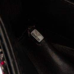 Pre Owned Chanel Pink Medium Classic Tweed Double Flap Bag