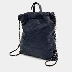 Pre Owned Chanel Caviar 22 Backpack