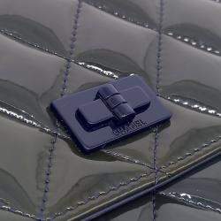 Pre Owned Chanel Patent 2.55 WOC Mini Crossbody Bag