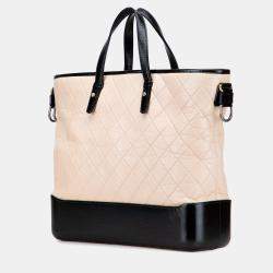 Pre Owned Chanel Brown Large Aged Calfskin Gabrielle Shopping Tote