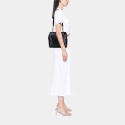 Pre Owned Chanel Black Triple CC Caviar Shoulder Bag