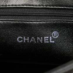 Pre Owned Chanel Black Caviar Medallion Tote