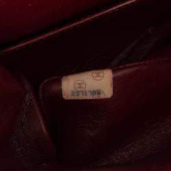 Pre Owned Chanel Black Medium Classic Lambskin Double Flap