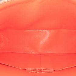 Pre Owned Chanel Orange Reissue 2.55 Quilted Denim Ombre Double Flap 225