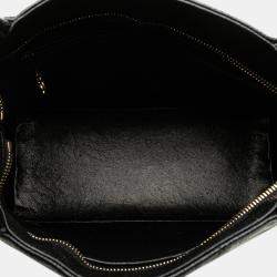 Pre Owned Chanel Black Caviar Medallion Tote