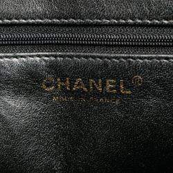 Pre Owned Chanel Black Caviar Medallion Tote