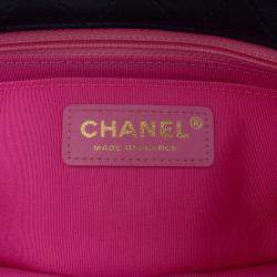 Pre Owned Chanel Multicolor Mini Rectangular Classic Multicolor Cotton Stitched Single Flap