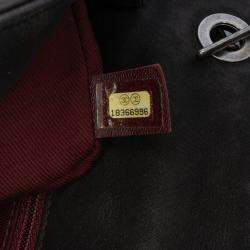 Pre Owned Chanel Small Diamond Embossed Calfskin New Chic Flap