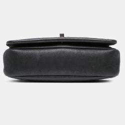 Pre Owned Chanel Small Diamond Embossed Calfskin New Chic Flap