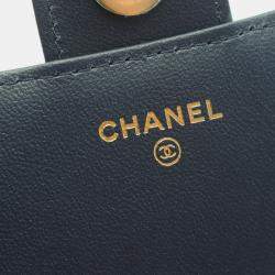 Pre Owned Chanel Green Leather Top Handle Flap Shoulder Bag