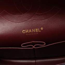 مملوكة مسبقًا Chanel Classic Double Flap Jumbo Black Lambskin Leather Shoulder Bag