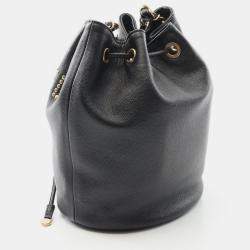 مملوكة مسبقًا حقيبة شانيل بلاك ليذر دوفيل كتف