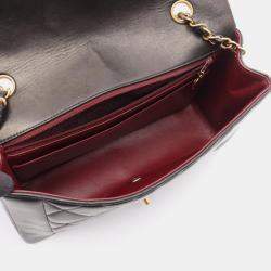 مملوكة مسبقًا حقيبة شانيل ديانا كتف جلدية سوداء