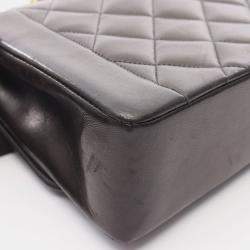 مملوكة مسبقًا حقيبة شانيل ديانا كتف جلدية سوداء