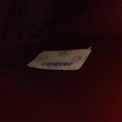 Pre Owned حقيبة كتف شانيل قلاب منفرد جامبو جلد الحملان السوداء