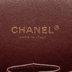 Pre Owned Chanel Black Quilted Leather Maxi Classic Double Flap Bag