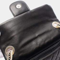 مملوكة مسبقًا Chanel Westminster Black Leather Shoulder Bag