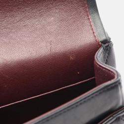 Pre Owned Chanel Classic Double Flap Medium Leather Shoulder Bag